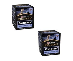PURINA Pro Plan FortiFlora Chews Chien | Pack Double | 2 x 30 Tablettes à mâcher | Complément Alimentaire pour Chiens de Toutes Races | Peut Aider à Minimiser Les Troubles Gastro-intestinaux
