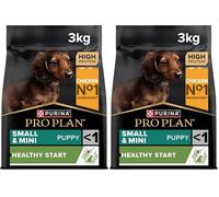 PURINA PRO PLAN | Healthy Start | Croquettes pour Chiot de Taille Petite et Mini | Renforce Les défenses Naturelles du Chiot | Riche en Poulet | Sac | Lot de 2 x 3 Kg