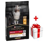 Purina Pro Plan Medium Adult Optibalance, poulet et riz 14kg + Surprise