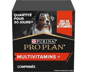 Purina Pro Plan Multivitamins Plus - Aliment Complet Chien Adulte - 60 g | Aliment Complémentaire Chien en Poudre - Favorise la libération d'énergie et la vitalité globale - Santé Chien