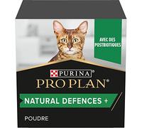 Purina Aliment complémentaire chat adulte Natural Defences+ - Soutien immunitaire - Poudre 60 g
