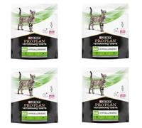 PURINA Pro Plan Régime Vétérinaire HA Hypoallergénique | Pack de 4 | 4 x 325 g | Aliment diététique Complet pour Chatons et Chats Adultes | Réduction des intolérances Alimentaires