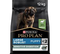 Purina Pro Plan Croquettes pour chiot Sensitive Digestion – Grande taille, riche en agneau – 12 kg