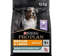 Purina Pro Plan Sensitive Digestion croquettes sans céréales pour chien adulte Dinde 12 kg