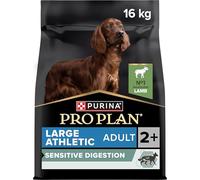 PURINA PRO PLAN | Sensitive Digestion | Croquettes pour Chien Adulte de Grande Taille de morphotype athlétique ayant Une Digestion Sensible | Riche en Agneau | Sac de 16kg