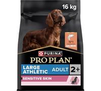 PURINA PRO PLAN | Sensitive Skin | Croquettes complètes pour Chien Adulte de Grande Taille | Favorise Une Peau Saine et Un Pelage Brillant | Au Saumon | Croquettes | Sac | 16Kg