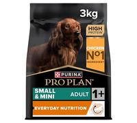 PURINA PRO PLAN | Small & Mini Adult Everyday Nutrition Croquettes | Chien Adulte | Riche en Poulet Sac de 3kg (L'emballage peut varier), 1 unité