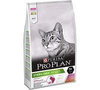 PURINA Pro Plan Sterilised Adulte Savoury Duo Chat Croquettes avec Canard et Foie - 10 kg