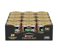 Purina Pro Plan Sterilised - pâtée Chat Terrine Saumon Thon - 24 x 85 g | Nourriture Chat Stérilisé Saveur Saumon et Thon - Soutien des Fonctions Rénales et Système Urinaire - Chat Adulte