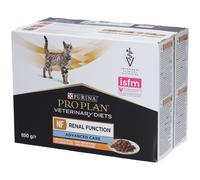 PURINA Pro Plan Veterinary Diets NF Renal Function Advanced Care Poulet | 10 x 85 g | Aliment diététique Complet pour Chats Adultes en sachets fraîcheur | Fonction rénale