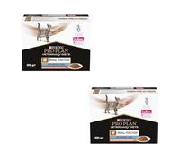 Purina Pro Plan Veterinary Diets NF Renal Function | Pack Double | 2 x 10 x 85 g | Nourriture Humide pour Chats | Mélange nutritionnel spécial avec Une Faible teneur en phosphore | Saumon