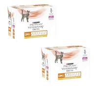 Purina Pro Plan Veterinary Diets Om Obesity Management Chat | Pack Double | 2 x 10 x 85 g | Sachet fraîcheur au Poulet| Peut Aider et Soutenir la Gestion du Poids