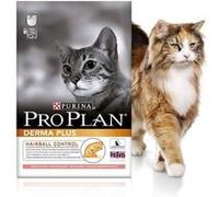 PURINA PRO PLAN | Derma Care | Chat Adulte à poils longs | Croquettes formulées pour maintenir une peau saine, un poil brillant, limiter la perte excessive de poils | Saumon | Sac | Lot de 6 x 1,5 Kg