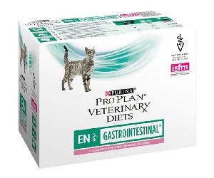 Purina Proplan Veterinary Diets Chat Gastro Intestinal ST/OX Saumon Sachet 10 x 85g