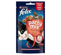 Croquettes Pour Chats Felix Party Mix Mixed Grill - 60g - Felix - Croquette - Chat