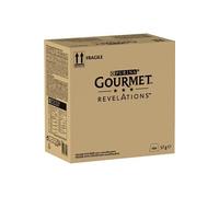 Purina Gourmet Revelations Mousseline au poulet et boeuf nappée de sauce - 4 x 57 g