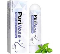 PuriNose - Inhalateur nasal PuriNose - Inhalateur à mémoire de forme - Refreshing Relief - Amélioration de l'immunité - Enjoy Fresh Air - 1 pièce