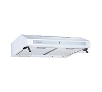 Klarstein Purista Force Hotte aspirante Hotte murale 60 cm 400 m³/h Double moteur Panneau tactile LED Éclairage LED Blanc