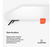 Purista Force Hotte aspirante | Compacte | 384,8 m³/h | CEE C | Technologie à double moteur C