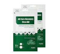 PURITO All Care Recovery Cica-Aid Lot de 2 patchs anti-taches d'acné, anti-points hydrocolloïdes, anti-boutons d'acné, anti-boutons, anti-acné, anti-boutons et anti-boutons, Centella, invisible