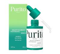 PURITO Mighty Sérum panthénol en bambou brillant réparateur barrière hydratante pour tous les types de peau, absorption rapide, hydratation profonde, peau de verre, végétalien et sans cruauté, soin de