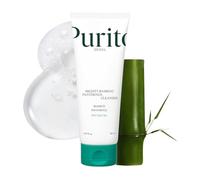 PURITO Mighty Bamboo Panthénol Cleanser, nettoyant doux pour le visage hydratant, pour peaux sensibles, nettoyant pour le visage végétalien et sans cruauté 150 ml