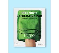 PURITO PEEL SHOT Exfoliating Pad | for Blackheads, Whiteheads & Pores | Charcoal + Enzyme Deep Clean | Instant Glow & Smooth Texture | Gentle Daily Exfoliation | Korean Skincare, 8 Pads