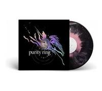 Purity Ring Vinyle Noir et Rose Marbré A