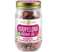 PURITY VISION Sel de bain rose biologique 400 g