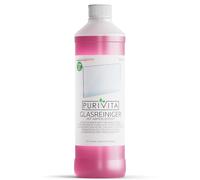 PURIVITA® Concentré Nettoyant Vitres [500ML] - Produit Professionnel Sans Trace & Déperlant - Liquide pour Fenêtres, Portes Vitrées, Miroirs et Cabines de Douche - Produit Lave Vitre Salle de Bain