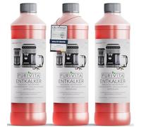 PURIVITA® Détartrant Universel Machine à Café & Bouilloire, 3x750ml