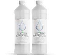 PURIVITA® Isopropanol 99,9% Alcool Isopropylique Nettoyant, 2x1L