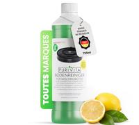PURIVITA® Nettoyant Sol Concentré Robot Laveur, 750 ml Citron | Sans traces, séchage rapide, peu moussant pour le réservoir, aussi pour aspirateurs eau