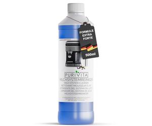 PURIVITA® Nettoyant Universel pour Système de Lait pour Machines à Café [500ML] - Universel Coffee Machine Milk Cleaner - Nettoyage Machine a Cafe Buse pour le Lait - Détergent pour Jura & Melitta