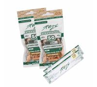 PURIZE Xtra Slim Size Lot de 100 filtres à charbon actif 6 mm et 2 feuilles PURIZE Papers (Spy)