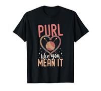 Purl You Like You Mean It Pelote de Laine à Tricoter pour Crochet T-Shirt