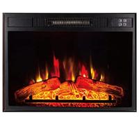 Purline CHE-620 Cheminée électrique encastrable avec Flamme réglable et télécommande