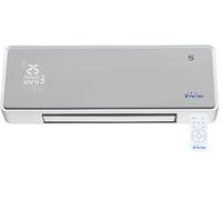 PURLINE | HOTI M80 Chauffage mural en céramique, 2000 W, télécommande, minuterie hebdomadaire - Chauffage mural en céramique 2000 W, protection IP pour salles de bains et design compact