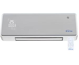 PURLINE | HOTI M80 Chauffage mural en céramique, 2000 W, télécommande, minuterie hebdomadaire - Chauffage mural en céramique 2000 W, protection IP pour salles de bains et design compact