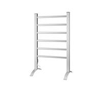 Purline | Sèche-Serviettes Électrique de Sol à 6 Barres, 100W, Faible Consommation - Sèche-Serviettes Électrique Protection IP22 et Design Minimaliste