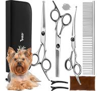 Purlov 23186 Set de ciseaux et accessoires pour la coupe de cheveux
