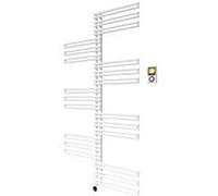 Purmo Figuresse Twist E Électrique - Badheizkörper FLSM016709000N0 BH 1674 mm, BL 910 mm, 800 W, RAL 9016