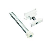 Purmo raccordement AZ13DZ952223300 signalisation RAL 9016, 4 pièces, avec console de perçage
