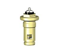 Purmo Valve pour Radiateur Plat 1/2 " Kv , Préréglée 3, Noir