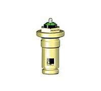 Purmo vanne AZ02VEOV042GRE0 2000 / 2 ", 2000 réglage 4, marquage vert, avec réglage Kv, tambour perforé