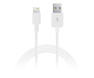 PURO 1.0m Lightning - USB 2.0 1 m Blanc
