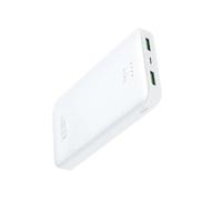 Puro Banque d'alimentation PWFCBB200P2WHI 20000 mAh Recharge rapide 3 sorties (2x USB, USB‑C) Blanc