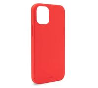 Puro Coque Icon en Silicone Liquide Compatible avec iPhone 12, iPhone 13, iPhone 11, iPhone 6 / 6s / 7/8 / SE ; Doux au Toucher; Traitement antibactérien