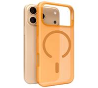PURO Daylight coque pour téléphone 6.3" Housse Orange, Translucide pour Apple iPhone 17 Pro