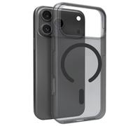 PURO Daylight coque pour téléphone 6.9" Housse Noir, Translucide pour Apple iPhone 17 Pro Max